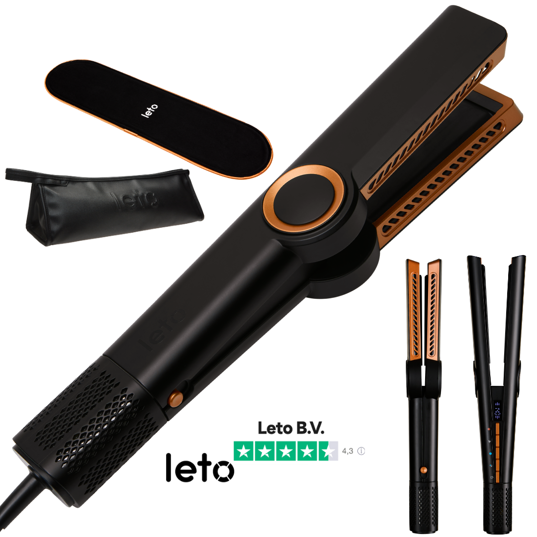 Leto Hairstrait stijltang - 2 unieke functies